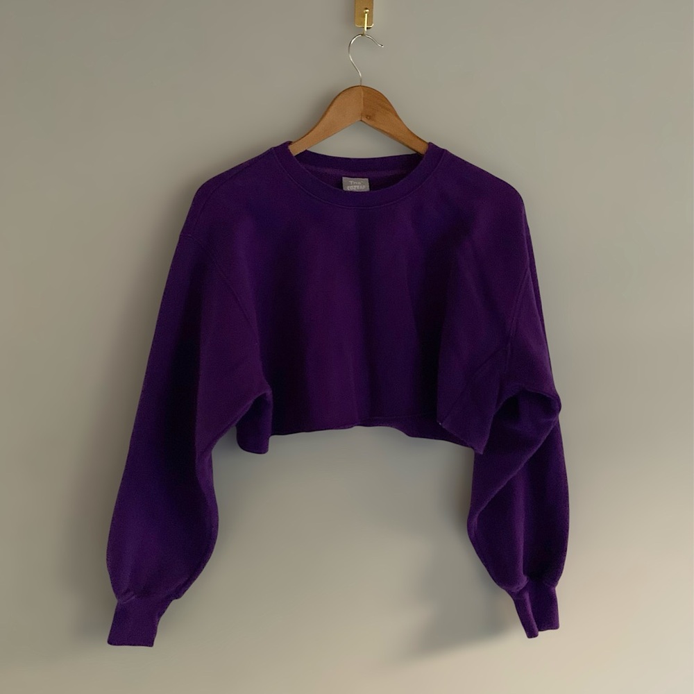 TNA Cozy AF cropped sweatshirt